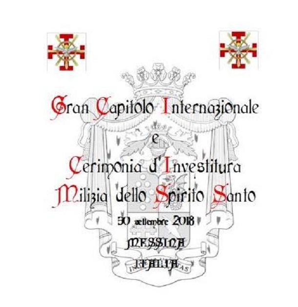 Ordine Cavalleresco Milizia Spirito Santo il 30 cerimonia delle