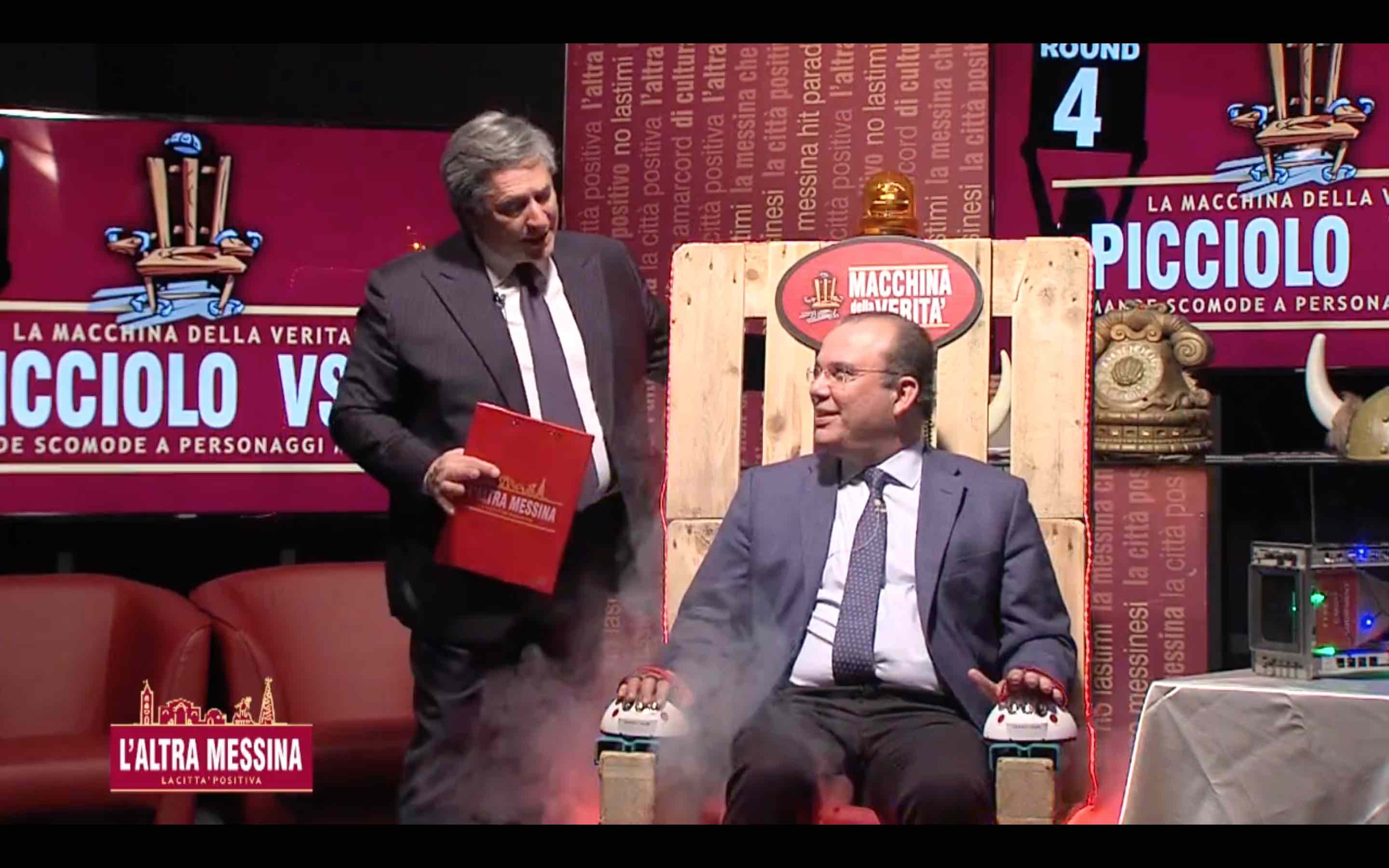 Sfida su domande scomode: Beppe Picciolo e la “Macchina della verità