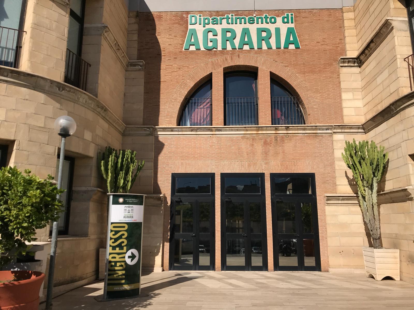Reggio Calabria AgrariaUniRC Prolungamento Senza MORA Scadenza Per 
