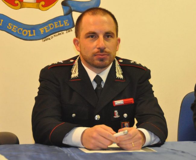 Paolo de Alescandris capitano carabinieri