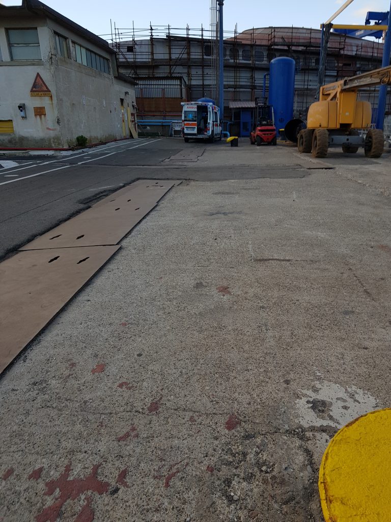 incidente cantieri Palumbo