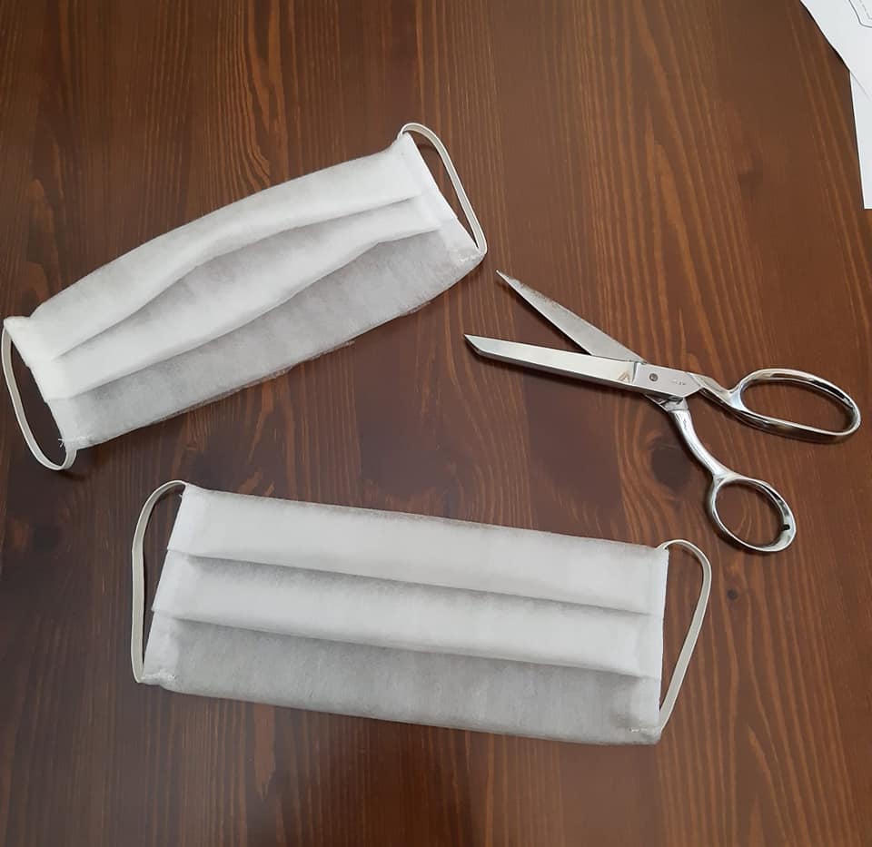 mascherine autoprodotte rometta