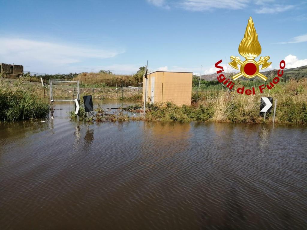 pioggia allagamenti tirrenico