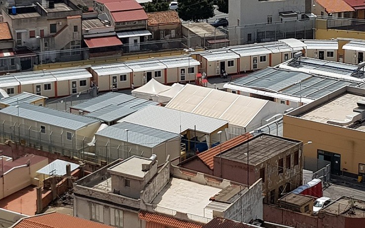 Vista aerea dell'Hotspot di Bisconte