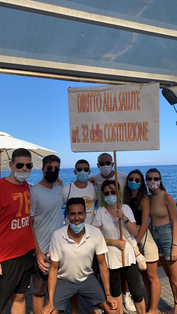 lipari protesta ospedale