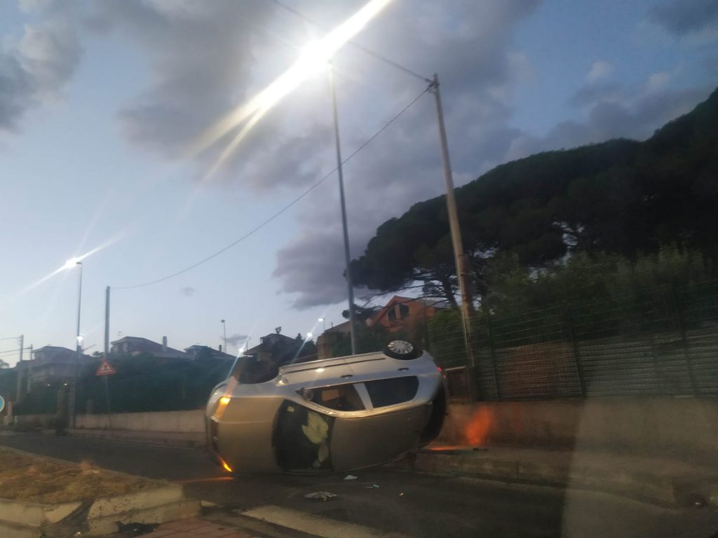 incidente stradale Messina Papardo