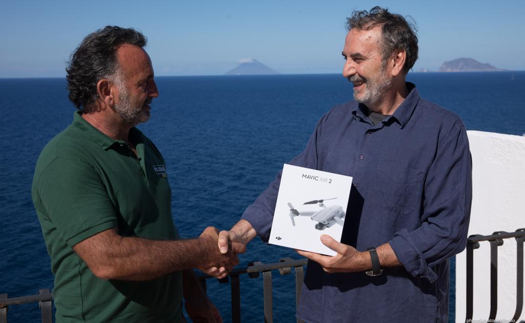 Drone riserva naturale salina