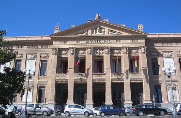 facciata Palazzo Zanca, Comune di Messina