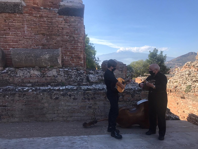 Teatro Antico di Taormina, concerto live streaming ANSA