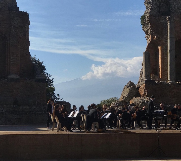 Teatro Antico di Taormina, concerto live streaming ANSA