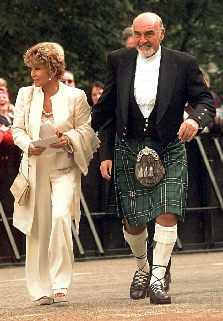 Sean Connery in kilt