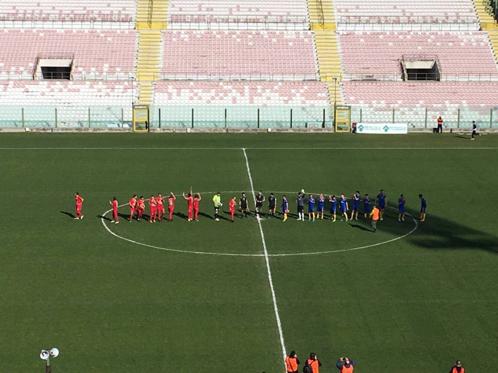 acr messina prima del fischio d'inizio