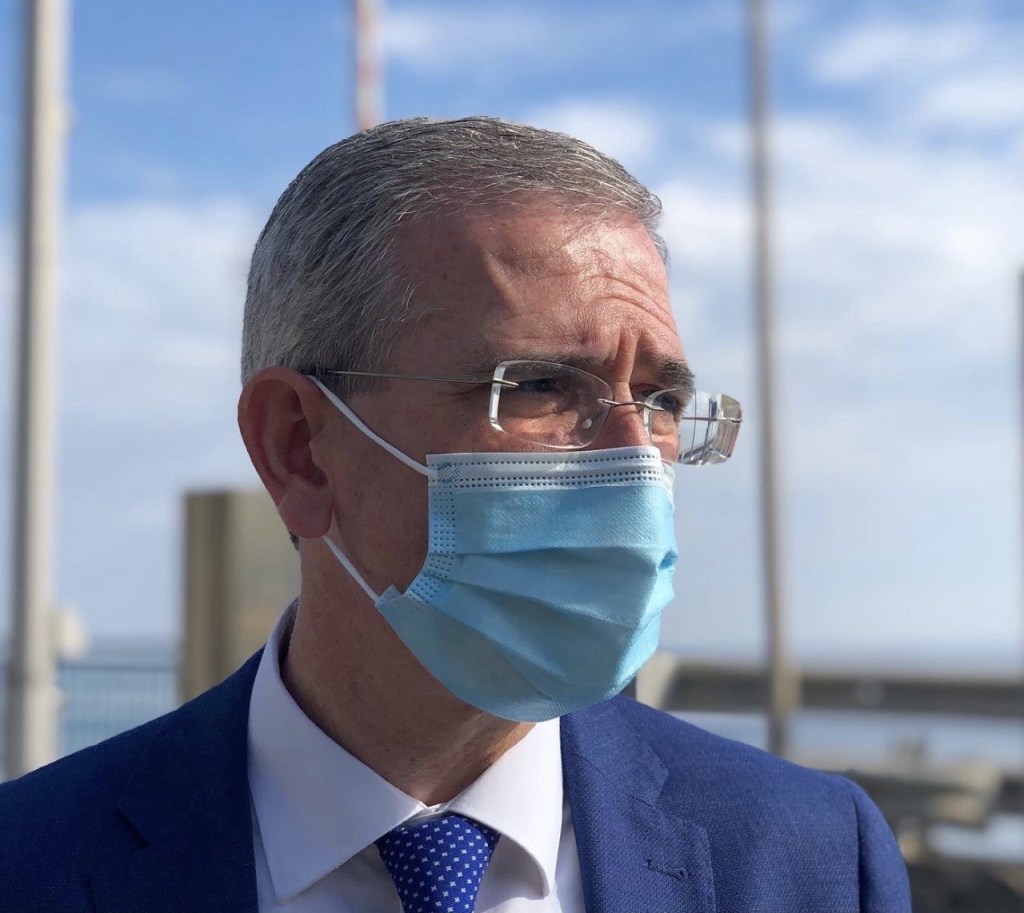 Assessore regionale trasporti Marco Falcone