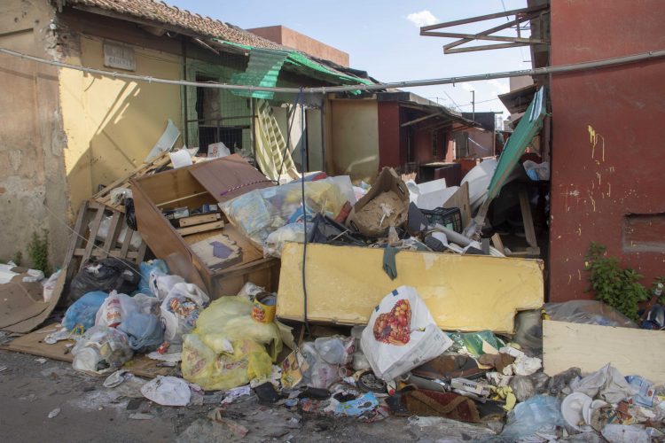 Discarica di rifiuti a Fondo Saccà