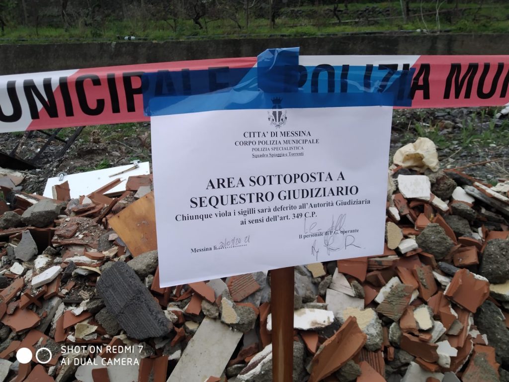 torrente Bordonaro rifiuti