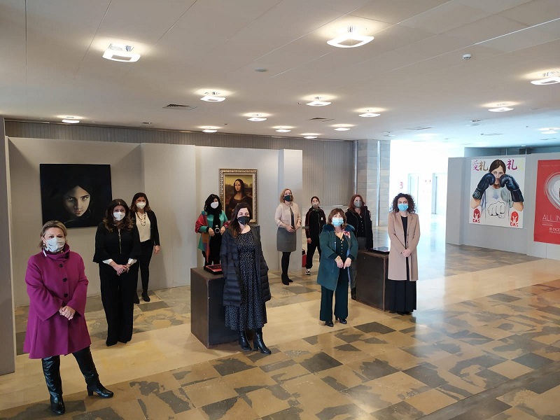 Mostra "L'Arte nel cuore" simbolicamente rivisitata nella gioranta dedicata alla donna