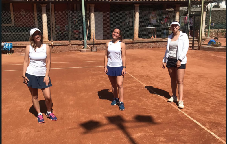 Le ragazze del Taormina SC di tennis vittoriose