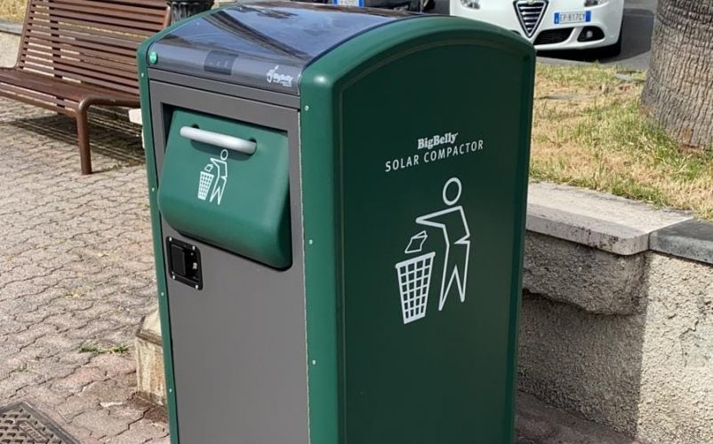 milazzo cestini portarifiuti autocompattanti