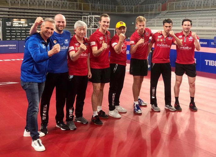 La Top Spin Messina festeggia a Varazdin la semifinale di Europe Cup