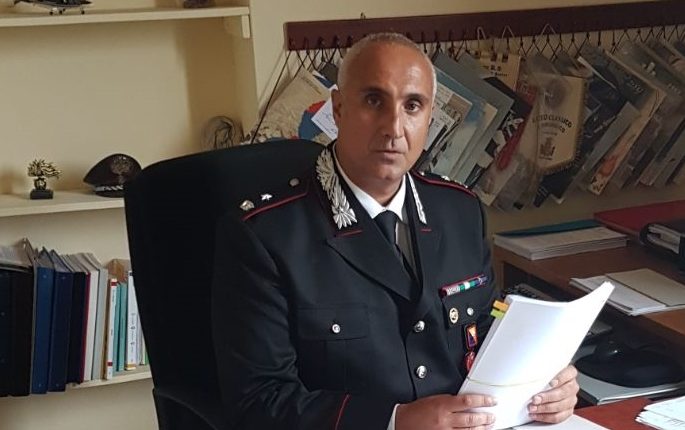 tenente colonnello Cc Giuseppe D'Aveni