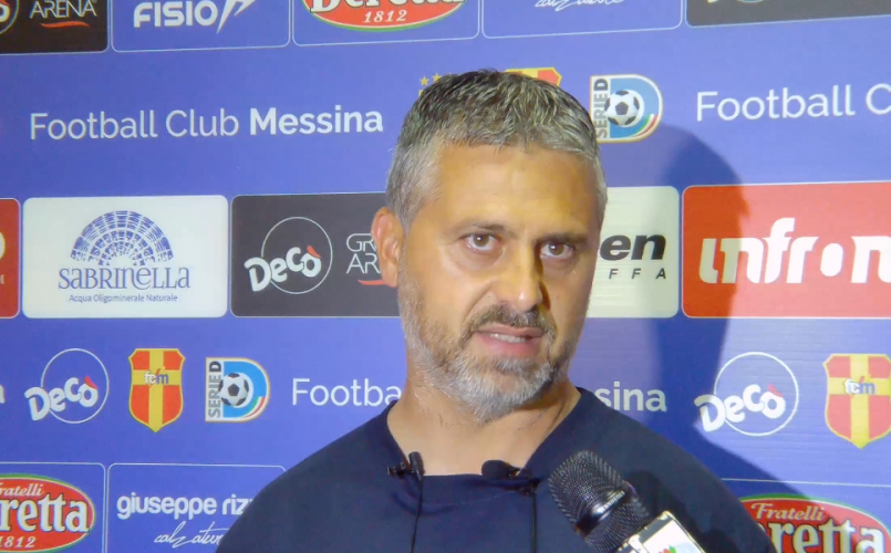 L'allenatore Massimo Costantino commenta la vittoria dell'Fc Messina contro il Castrovillari
