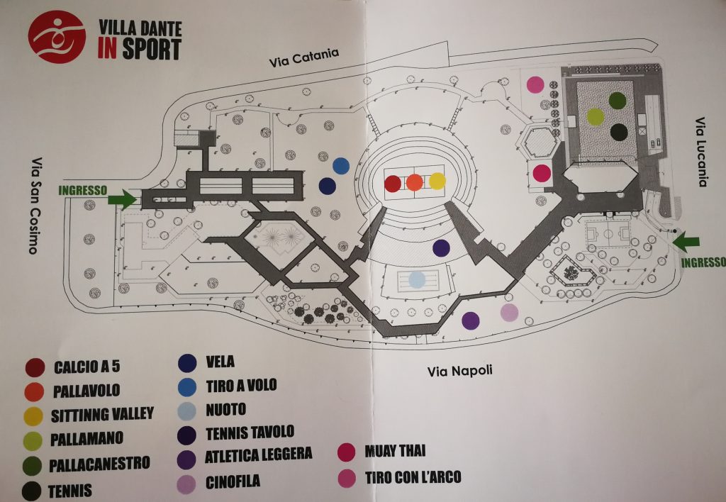 Villa Dante in sport