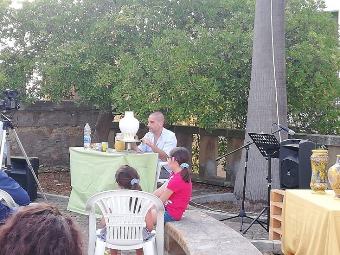 A Naso l'arte maiolicana