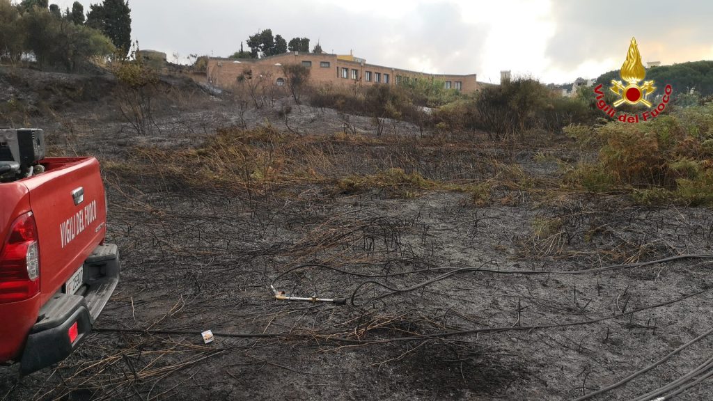 Vdf Incendio Messina 090721