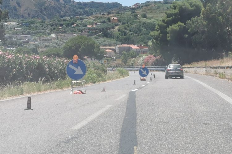 Tangenziale di Messina. Viadotto Zafferia parzialmente riaperto