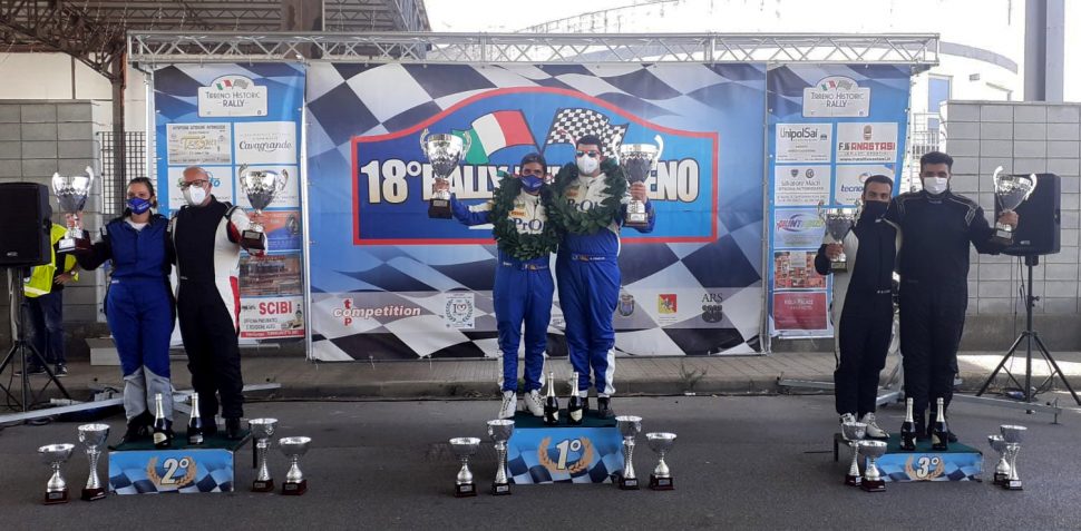 Profeta e Raccuia sul gradino più alto del podio nel rally del Tirreno