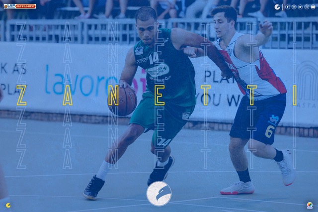 Matteo Zanetti, di ruolo ala, è ufficialmente un giocatore della Fidelia Torrenova