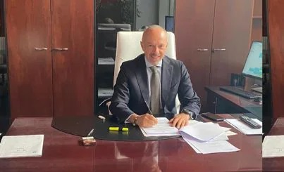 Il presidente della Sacal Giulio De Metrio 