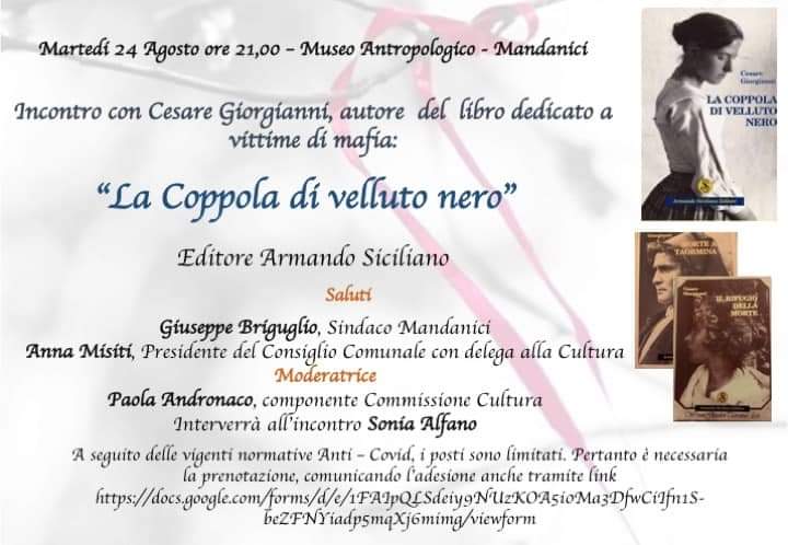 La coppola di velluto nero