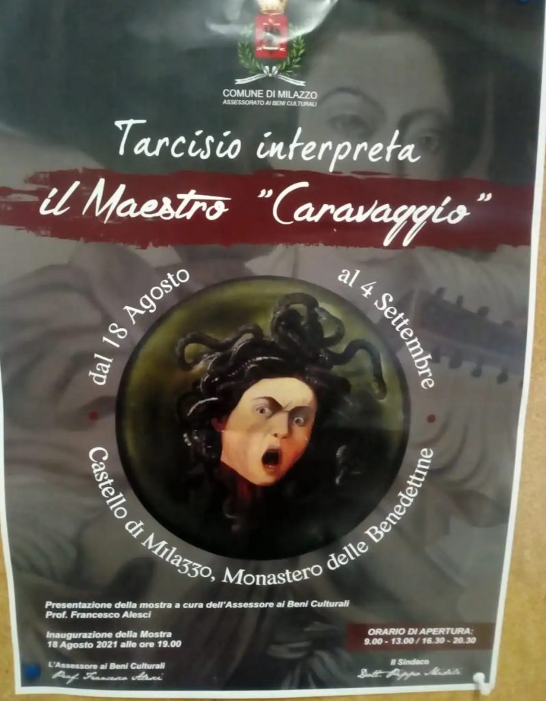 “Tarcisio interpreta il maestro Caravaggio” 