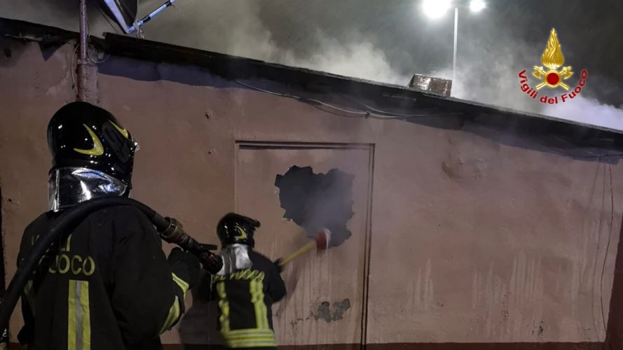 Vigili del fuoco giostra