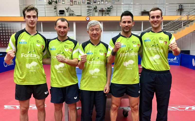 Top Spin Messina Fontalba festeggia la qualificazione, i messinesi avanzano alla seconda fase della Champions League sono tra le migliori 16 d'Europa