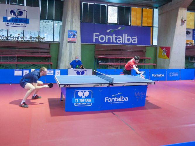 Il 7 ottobre top spin messina e apuania carrara si sfidano per la Supercoppa Italiana di tennis tavolo
