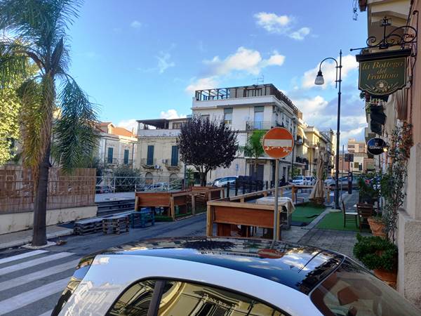 Piazza Orange, a Reggio Calabria
