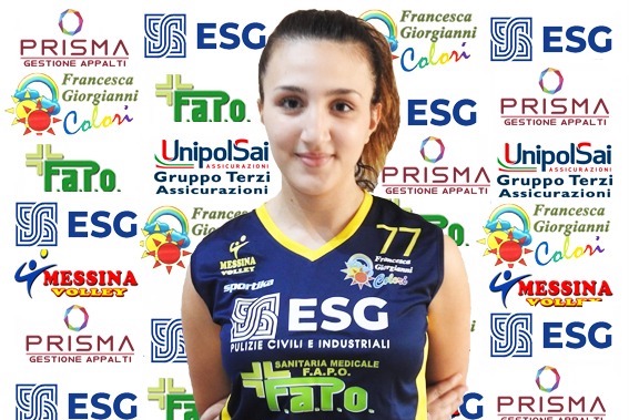 Confermata la giovane Spadaro, da schiacciatrice a centrale, nella Messina Volley che giocherà la prossima Serie C