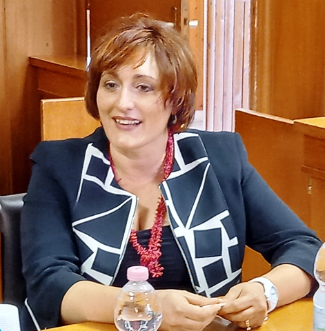 Mariella Quattrone, presidente della cooperativa "Collina del sole"