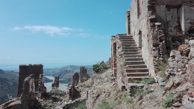 Uno scorcio della vallata dell'Amendolea (Condofuri - RC)