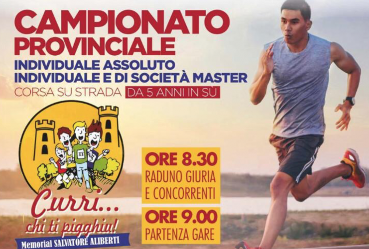 Decima edizione della manifestazione podistica, anche Memorial Salvatore Aliberti, si assegneranno i titoli di campione provinciale su strada