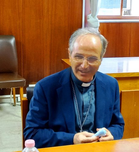 Il neoarcivescovo della Diocesi Reggio Calabria-Bova, monsignor Fortunato Morrone