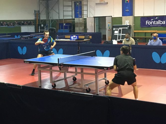 Marco Rech Daldosso contro Giovannetti conquista la seconda vittoria per la Top Spin Messina nel 4-2 finale al Marcozzi Cagliari