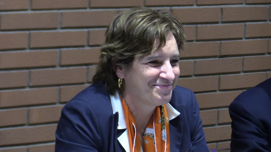 Maria Cristina Messa, ministro a Università e Ricerca, a Reggio Calabria (8.11.2021)