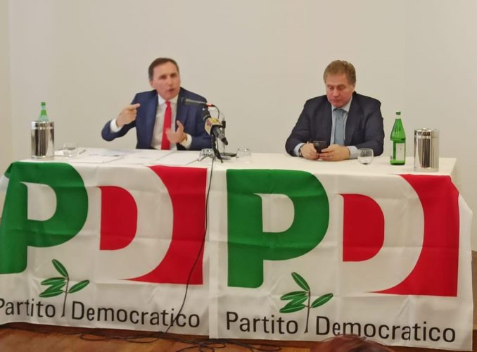 da sx: Francesco Boccia e Stefano Graziano