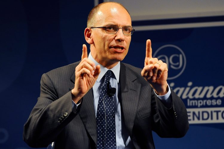 Enrico Letta, segretario nazionale del Pd