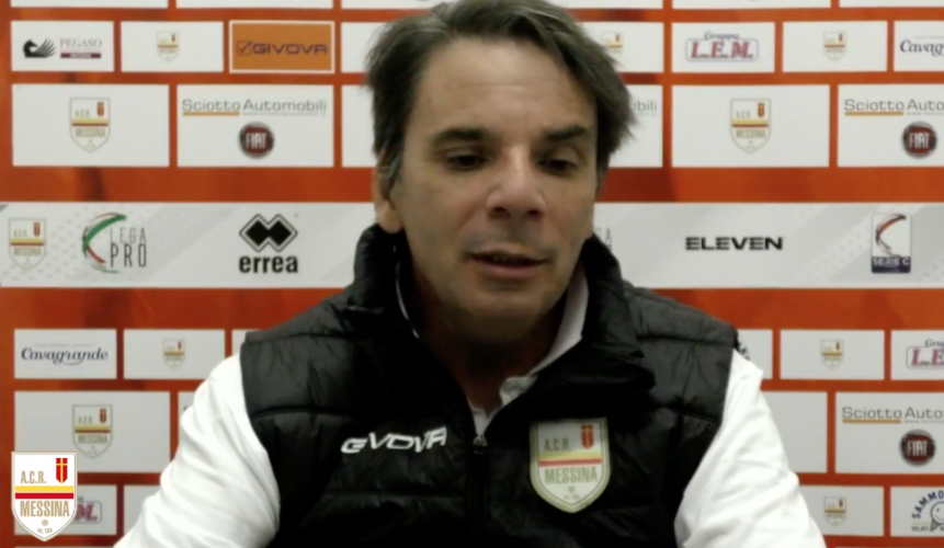 Mister Capuano, Acr Messina, presenta la prossima sfida di campionato della sua squadra in Serie C girone C