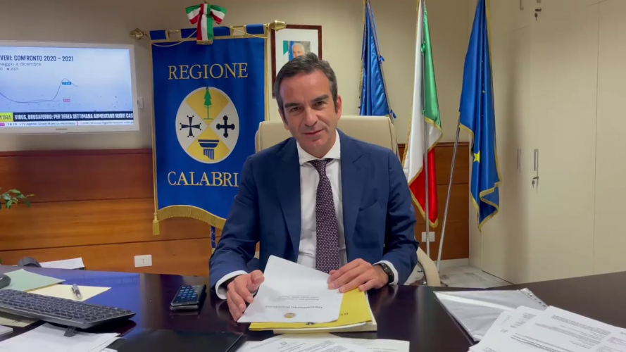 Roberto Occhiuto, Governatore calabrese
