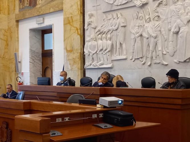 Una fase del Consiglio metropolitano RC (5.11.2021)